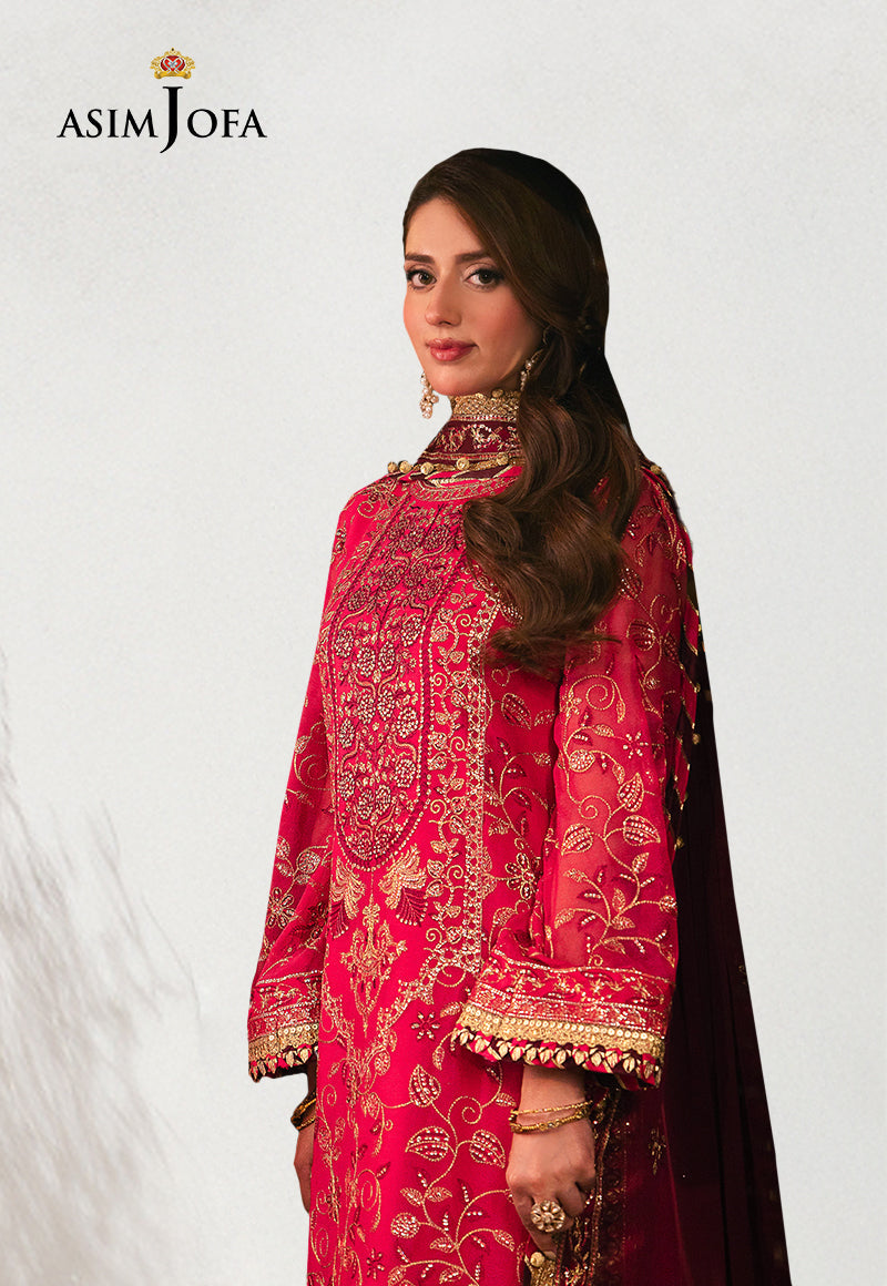 AJKK-11 EMBROIDERED CHIFFON 3 PCS