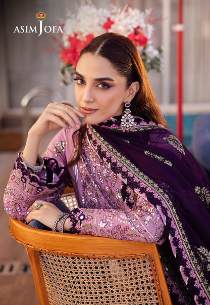 AJUR-03 EMBROIDERED LAWN 3 PCS