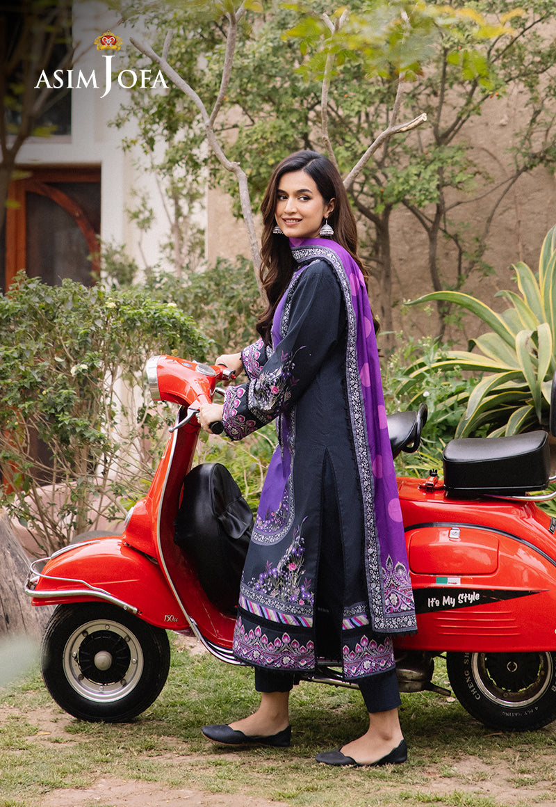 AJBU-15 PRINTED LAWN 3 PCS