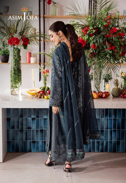 AJUR-01 EMBROIDERED LAWN 3 PCS