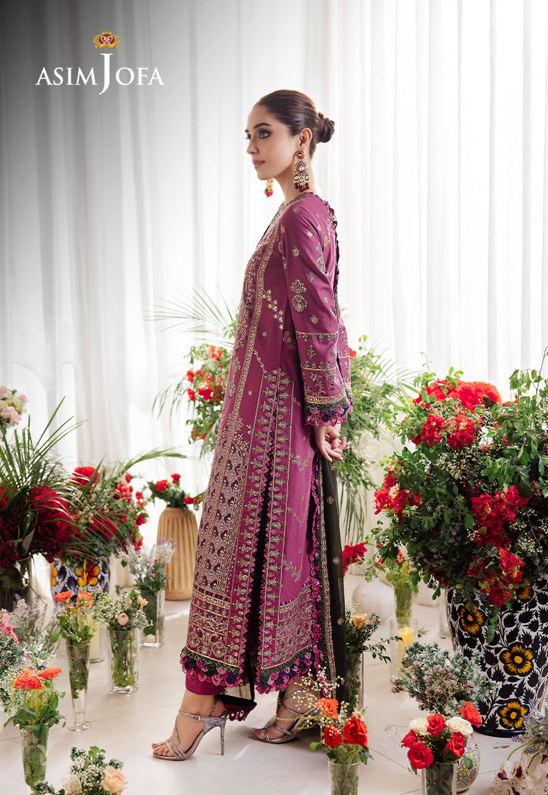AJUR-07 EMBROIDERED LAWN 3 PCS