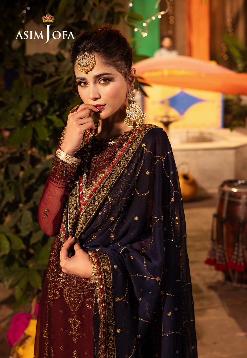 AJCDP-20 EMBROIDERED STITCHED 3 PCS