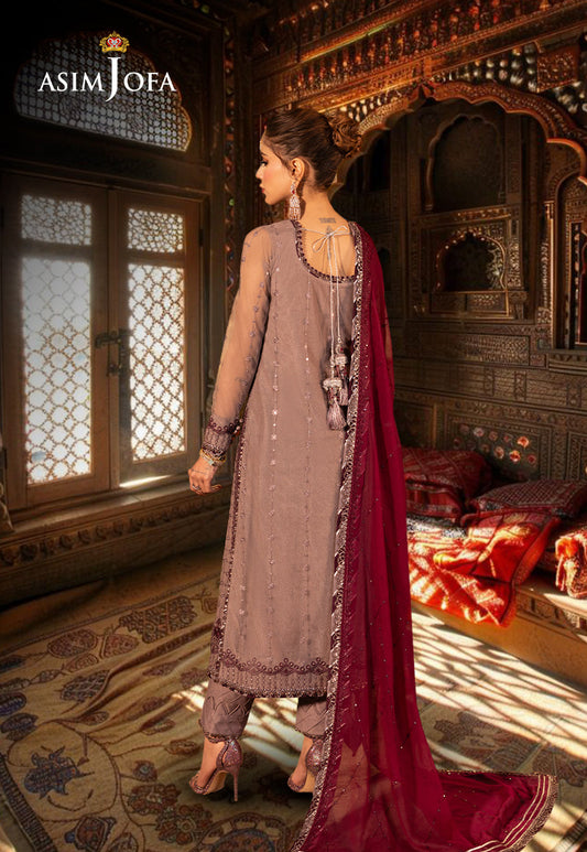 AJCD-15 EMBROIDERED NET 3 PCS