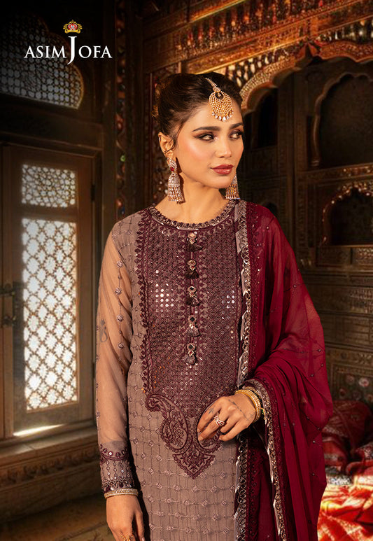 AJCDP-15 EMBROIDERED STITCHED 3 PCS