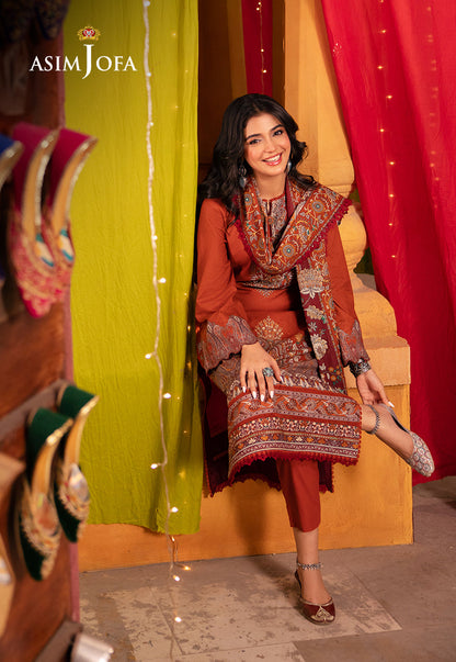 AJEL-15 PRINTED LAWN 3 PCS