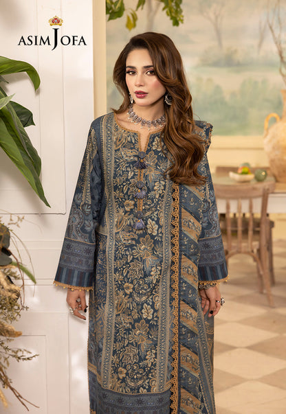 AJNRP-06 STITCHED PRINTED CAMBRIC STITCHED 3 PCS