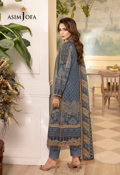 AJNRP-06 STITCHED PRINTED CAMBRIC STITCHED 3 PCS