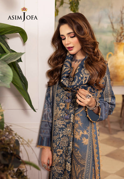 AJNRP-06 STITCHED PRINTED CAMBRIC STITCHED 3 PCS
