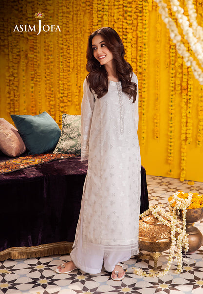 AJFP-12 EMBROIDERED ZARI JACQUARD 2PC