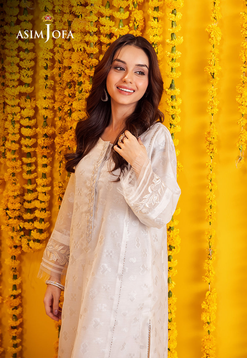 AJFP-12 EMBROIDERED ZARI JACQUARD 2PC