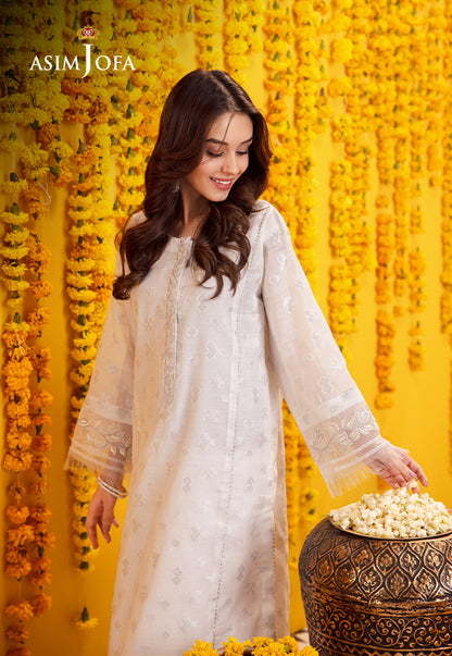 AJFP-12 EMBROIDERED ZARI JACQUARD 2PC