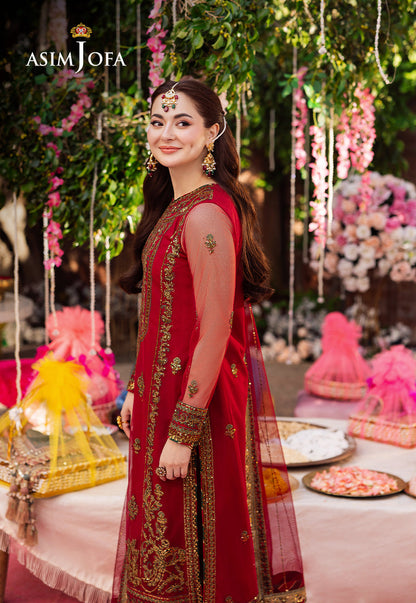 AJMJ-13 EMBROIDERED NET 3 PCS