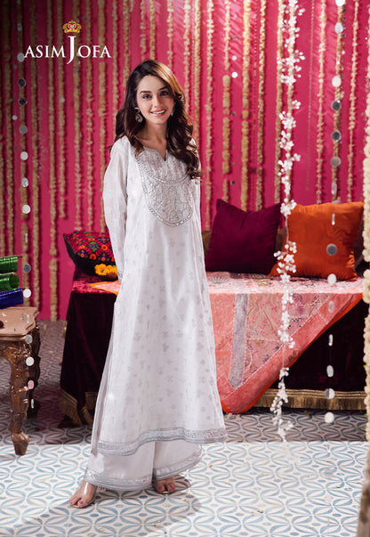 AJFP-11 EMBROIDERED ZARI JACQUARD 2PC