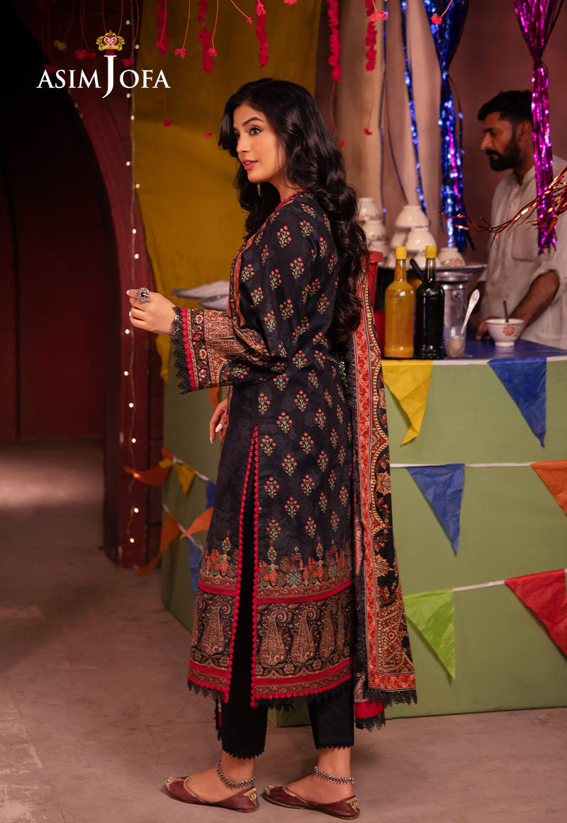 AJEL-10 PRINTED LAWN 3 PCS