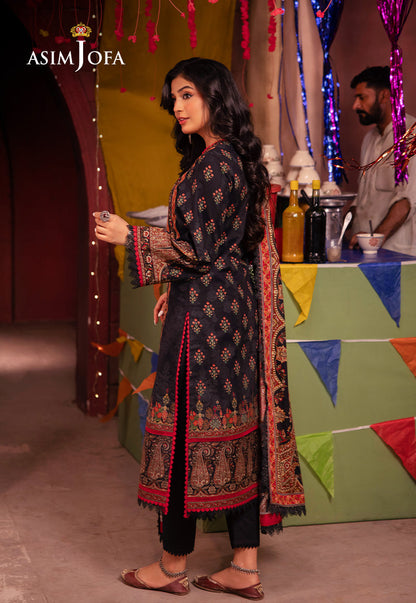 AJEL-10 PRINTED LAWN 3 PCS