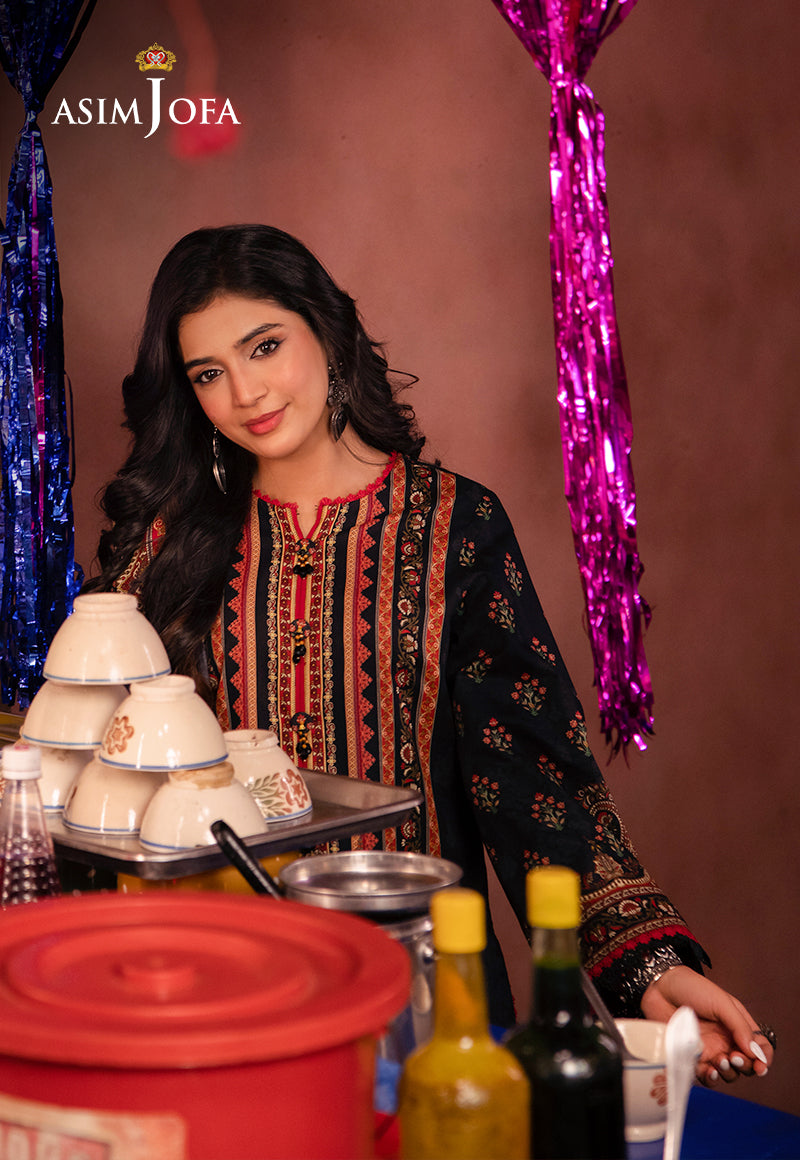 AJEL-10 PRINTED LAWN 3 PCS