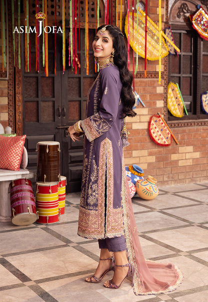 AJCDP-26 EMBROIDERED STITCHED 3 PCS