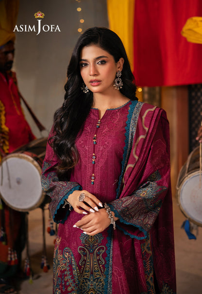 AJEL-04 PRINTED LAWN 3 PCS