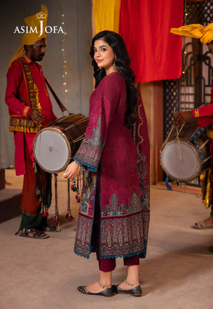 AJEL-04 PRINTED LAWN 3 PCS
