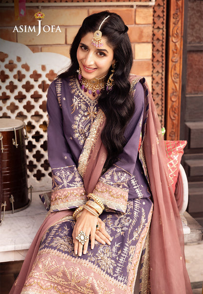 AJCDP-26 EMBROIDERED STITCHED 3 PCS