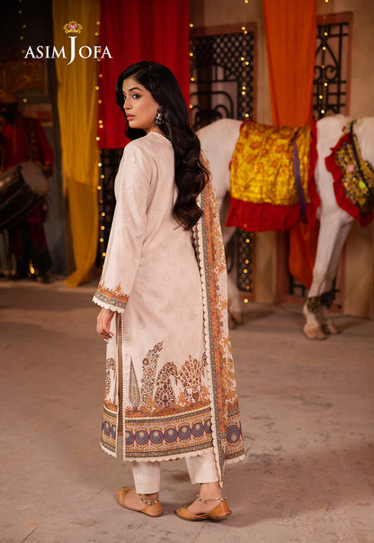 AJEL-08 PRINTED LAWN 3 PCS