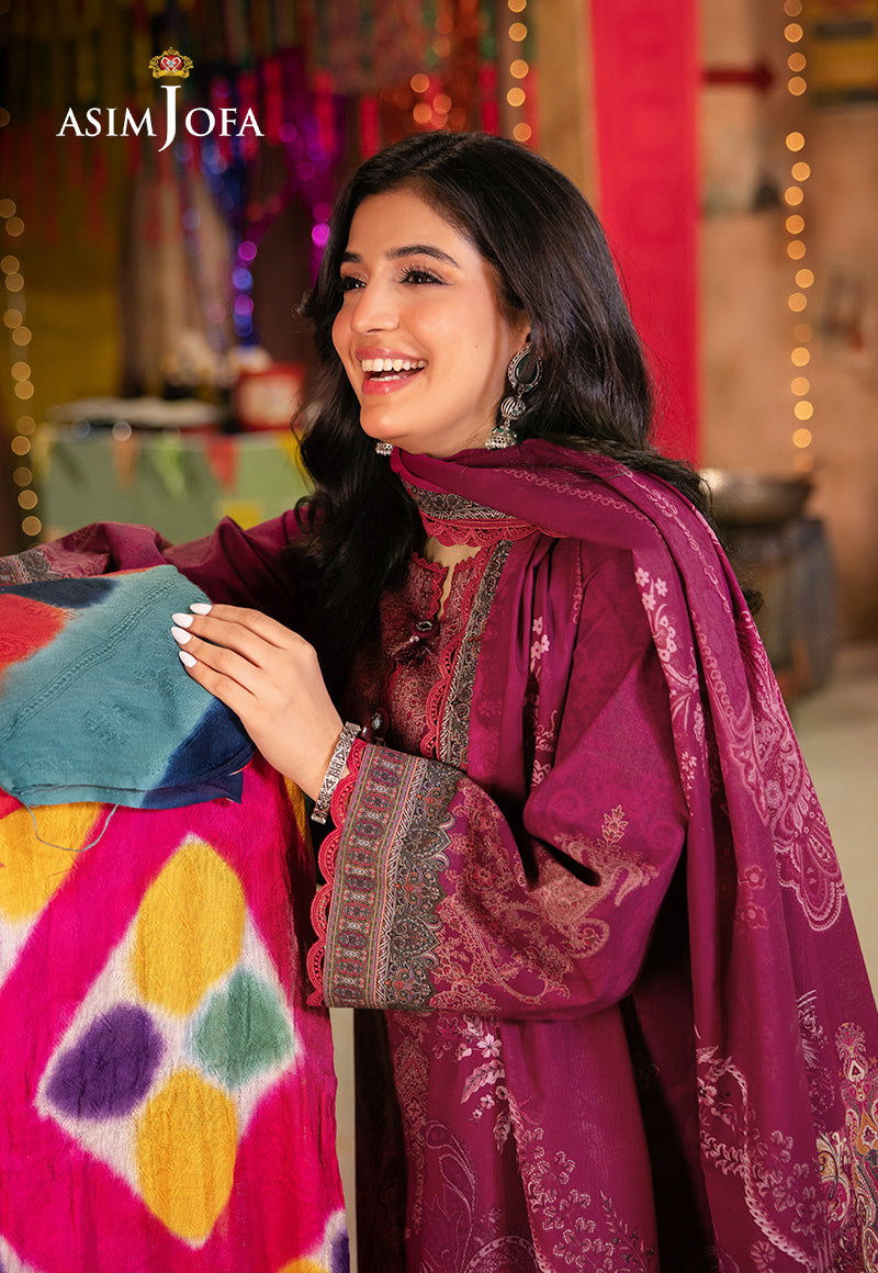 AJEL-12 PRINTED LAWN 3 PCS