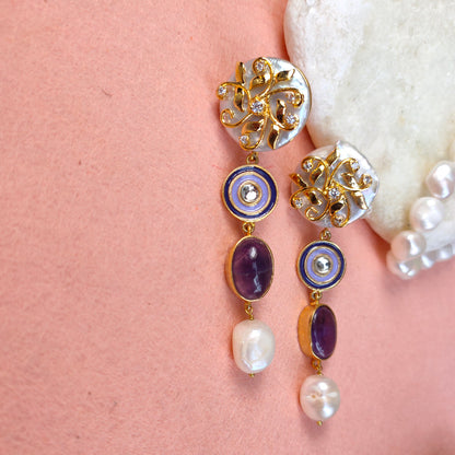 Mauve Earrings