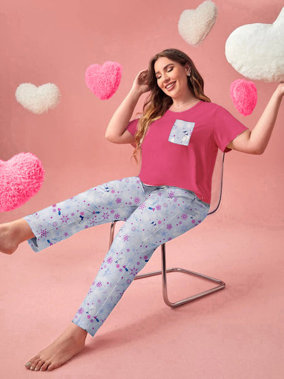 Buy Printed Cotton PJ Set - N-2 in Pakistan