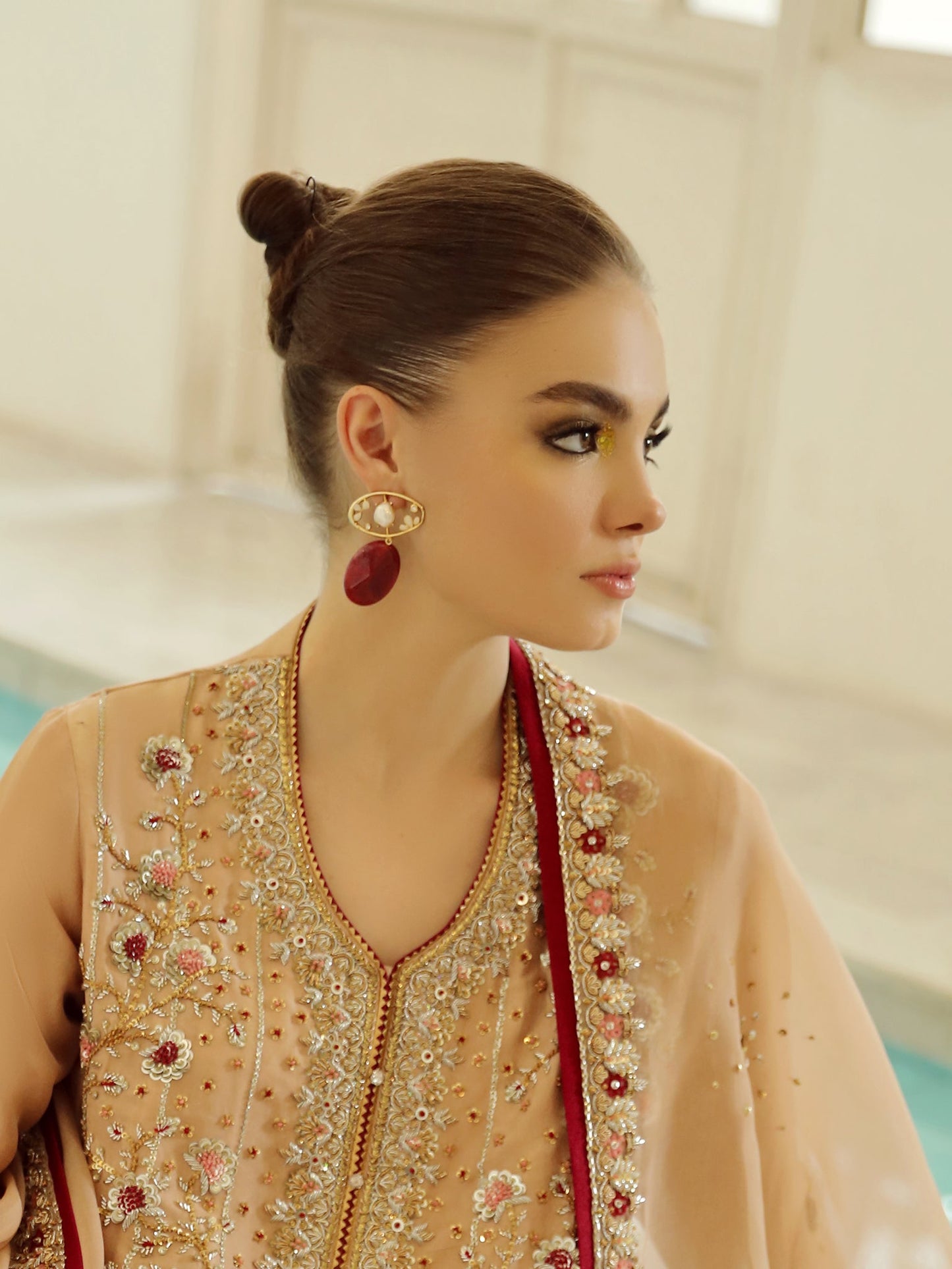 Rouge Earrings