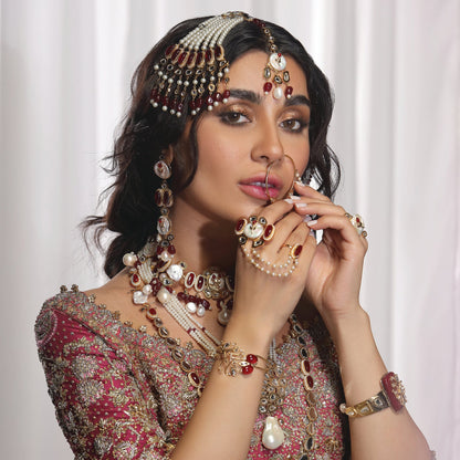 Scarlet Glam Ring