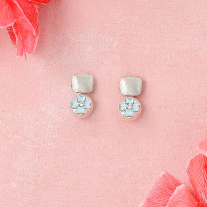 Floral Charm Earrings
