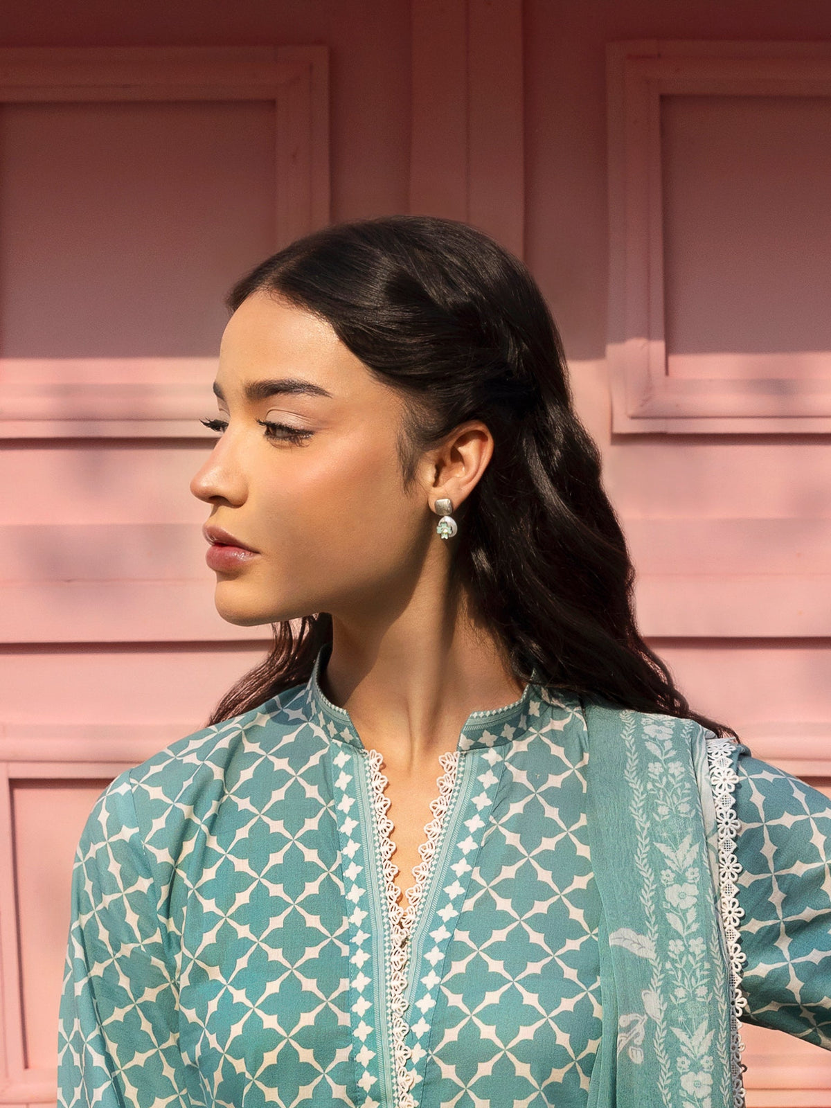 Floral Charm Earrings