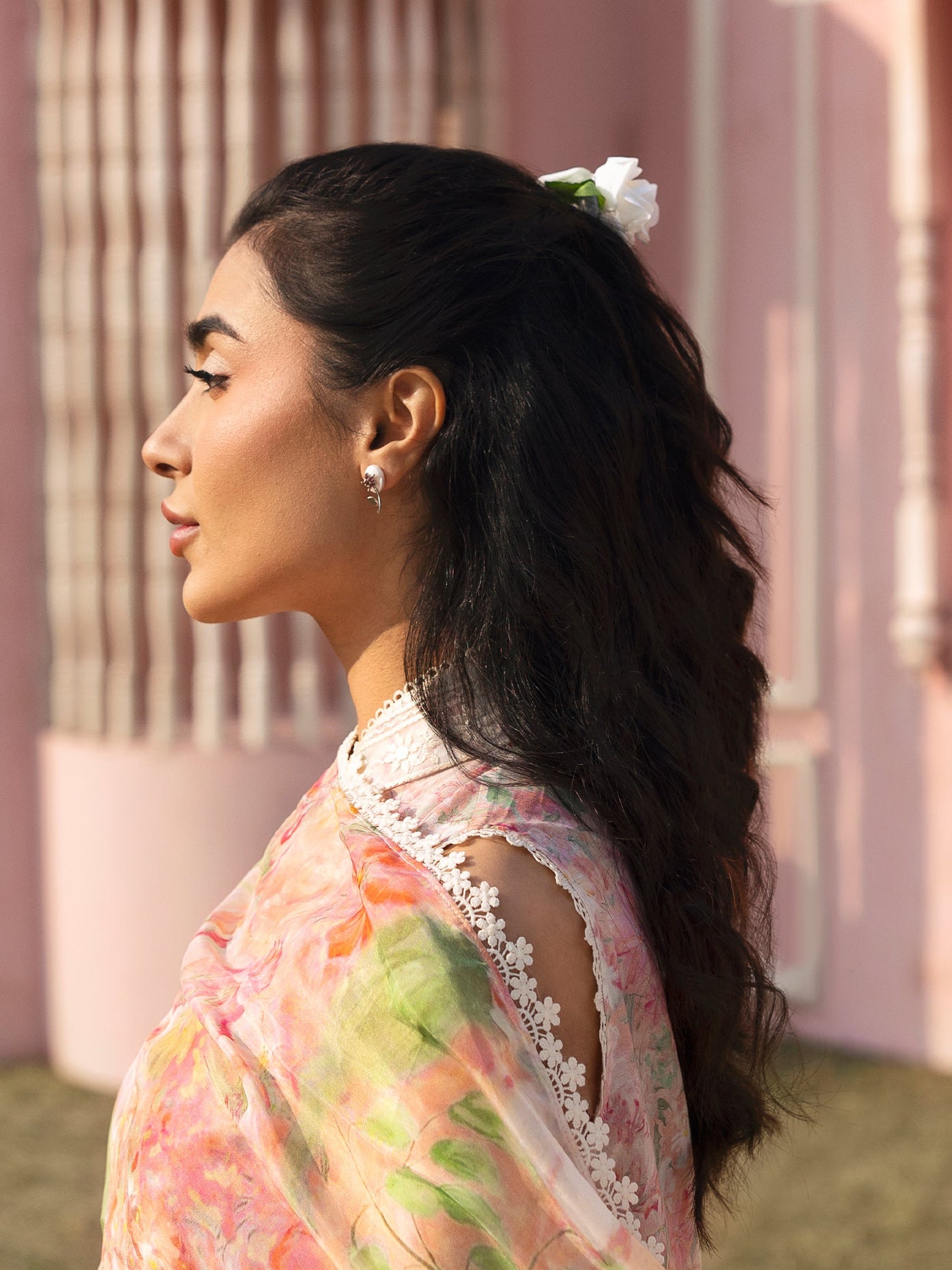 Pink Ice Earrings