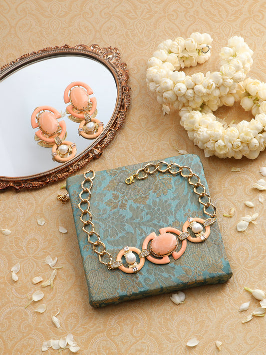 Peachy Peach Earrings