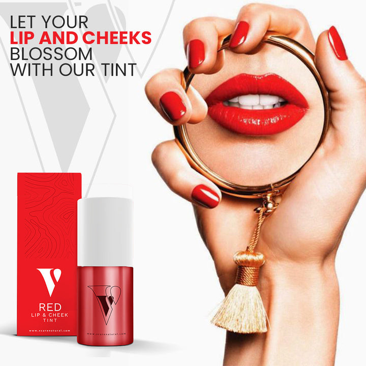 Lip Cheek Tint Red - VCare Natural