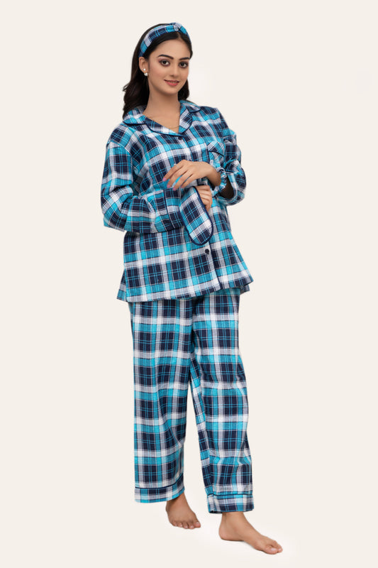 Studio By Arj Women Light Weight Cotton Flannel 100% Cotton Both Side Brush Wearing Warm