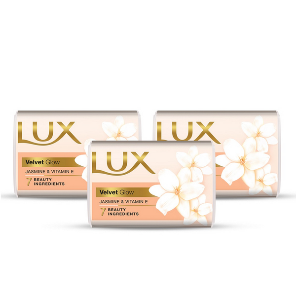 Lux Velvet Glow Soap Trio Pack 300g