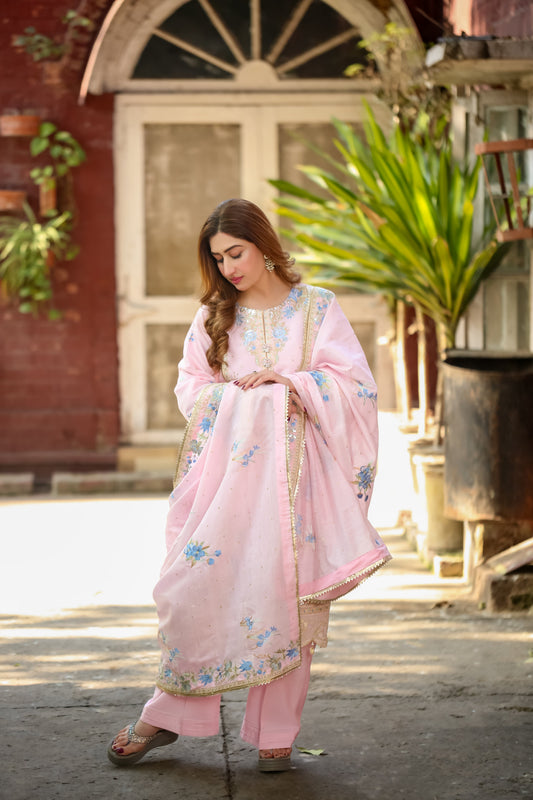 LWSU-25FE308 Embroidered Swiss Cotton