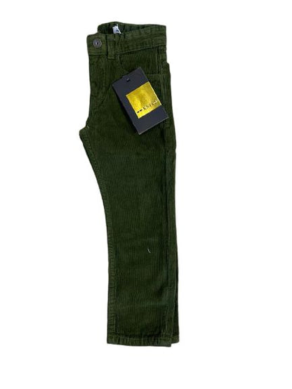 Green Corduroy Pants for Girls