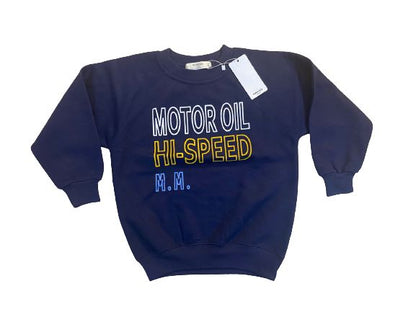 Navy Blue Fleece Sweatshirt for Boys
