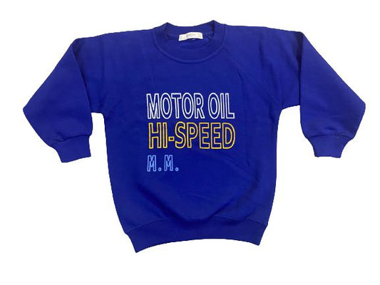 Ink Blue Fleece Sweatshirt for Boys