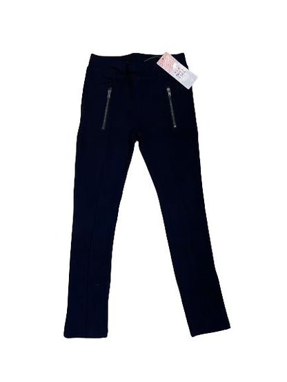 Navy Blue Zip Jegging