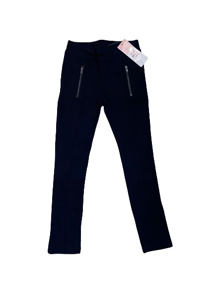 Navy Blue Zip Jegging