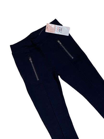 Navy Blue Zip Jegging