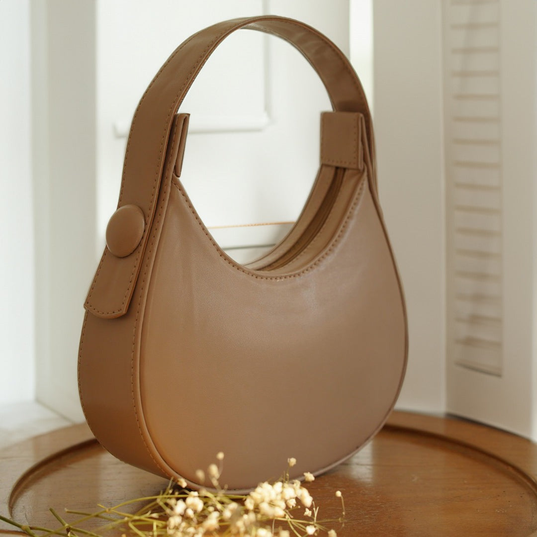 Stylish Tea Pink Hobo Bag