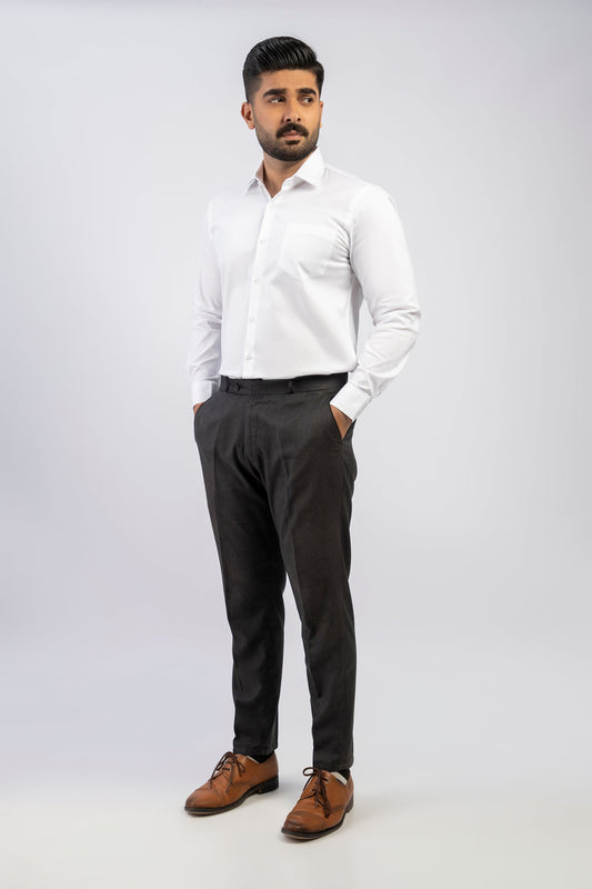 Latest White Formal Shirt Pure Cotton Regular Fit Pakistan