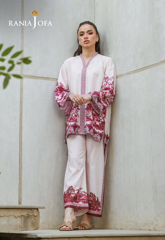 RARE-07 STITCHED PRINTED LAWN 2 PCS