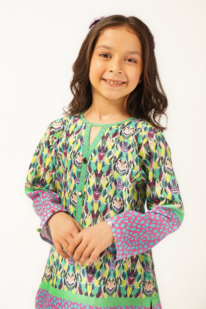 01 PCS Digital Printed Kurti SKU: WRTW-002