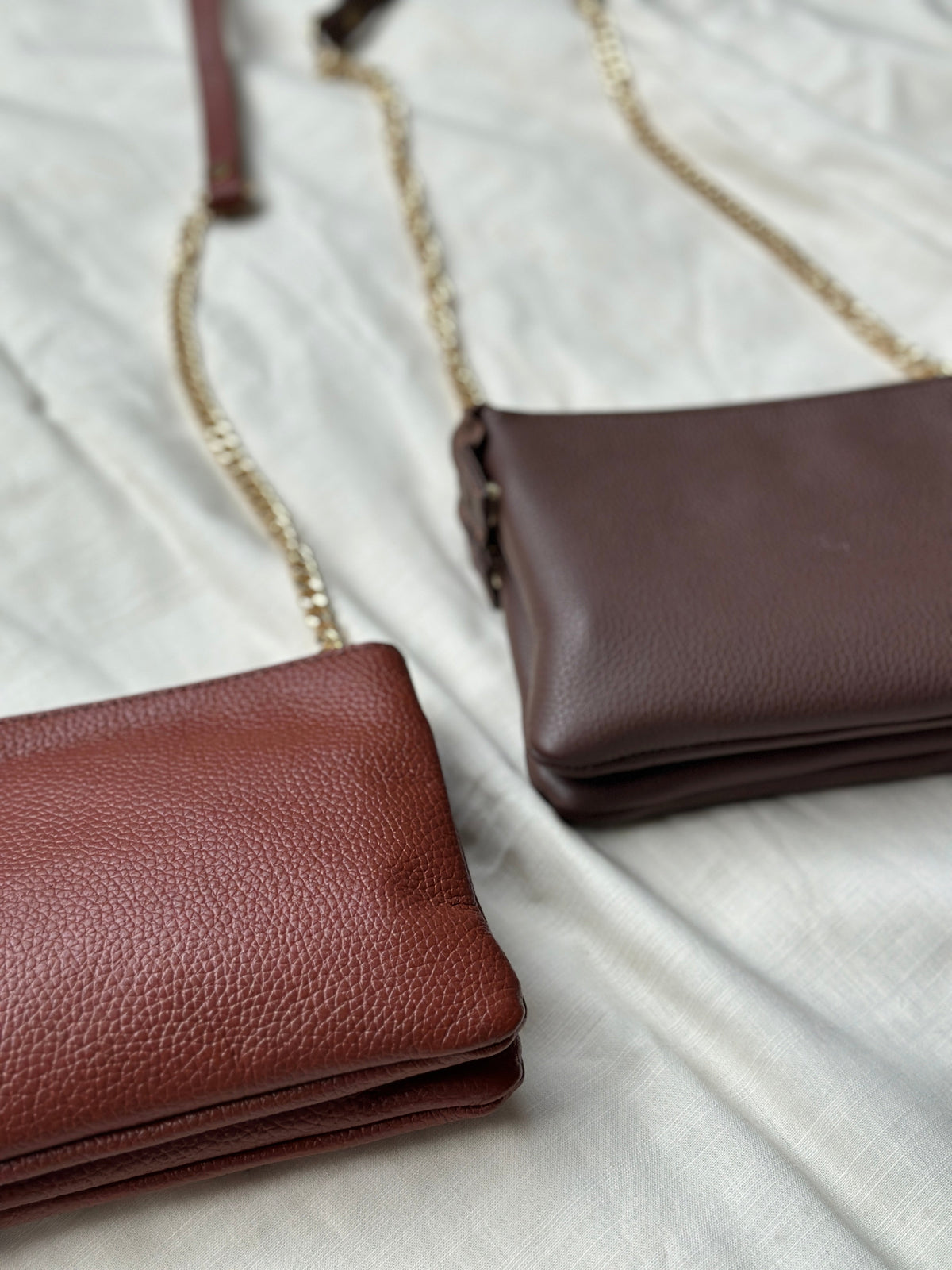 Double Zip Crossbody Bag