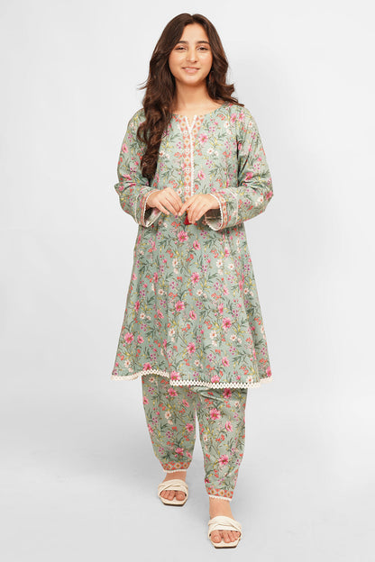 2pcs Suit in Foggy Grey SKU: ALPRTW-016